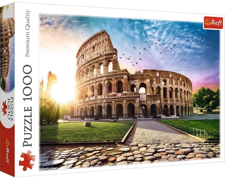 RC Coliseo Romano al atardecer 1000p. Trefl
