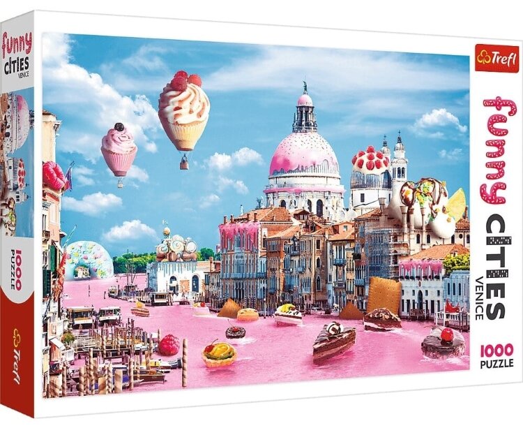 RC Dulces en Venecia - Funny Cities 1000p. Trefl