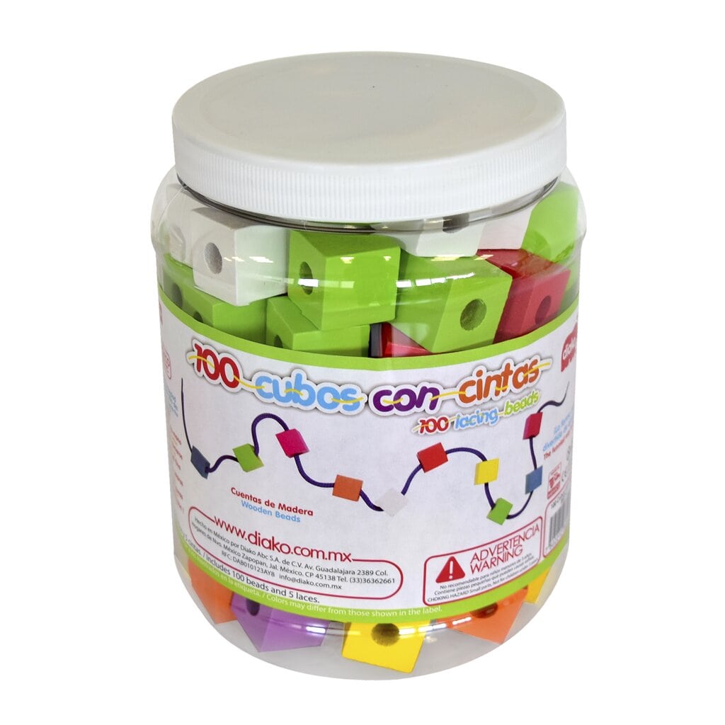 100 Cubos con cintas, Diako