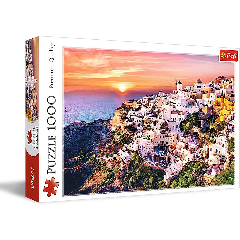 RC Sunset over Santorini 1000p. Trefl