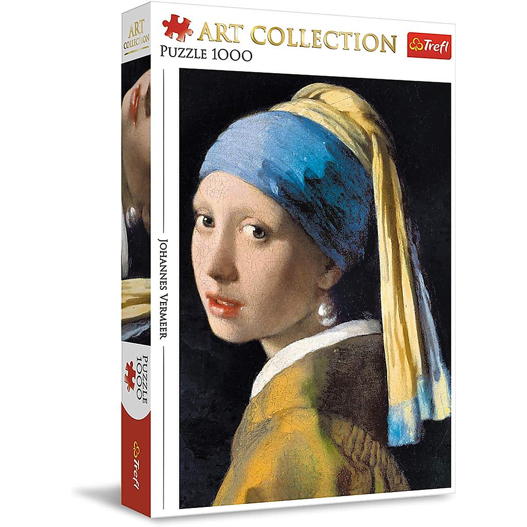 RC Johannes Vermeer, Girl with a pearl earring 1000p. Trefl
