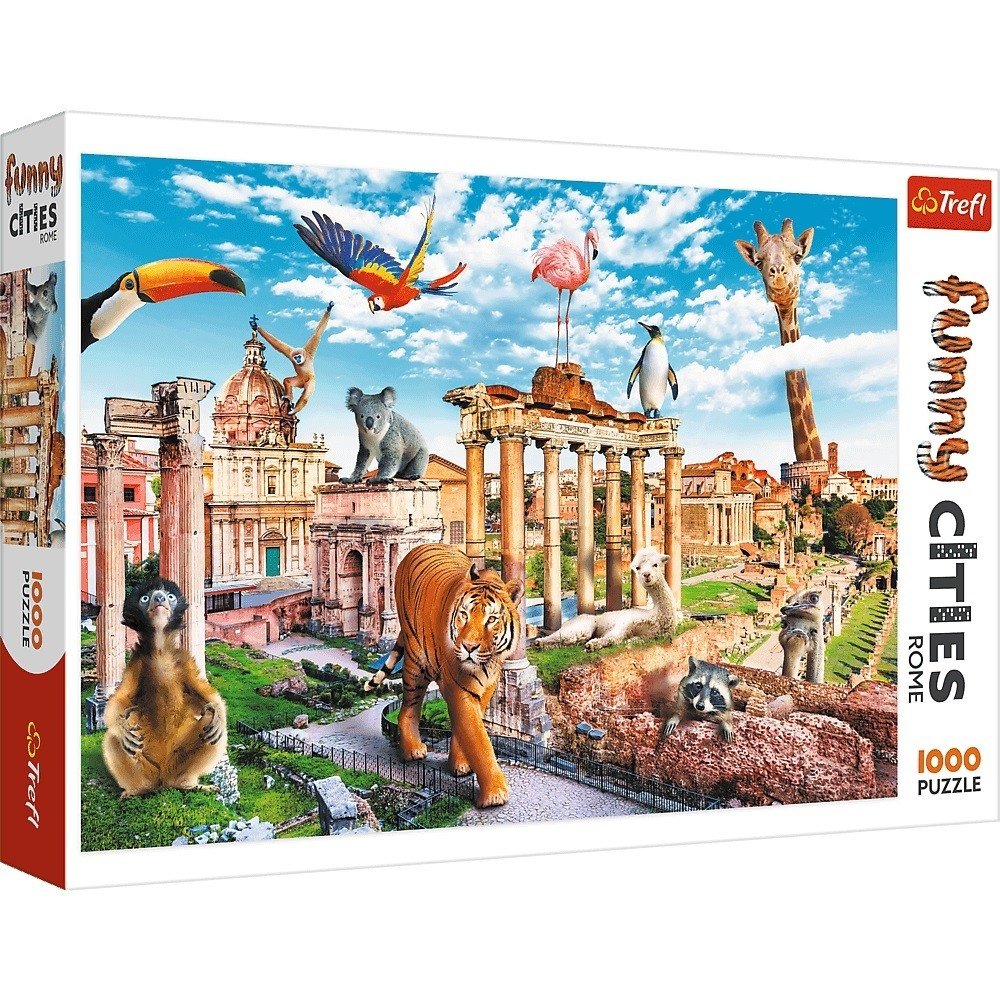 RC Wild Rome - Funny Cities 1000p. Trefl