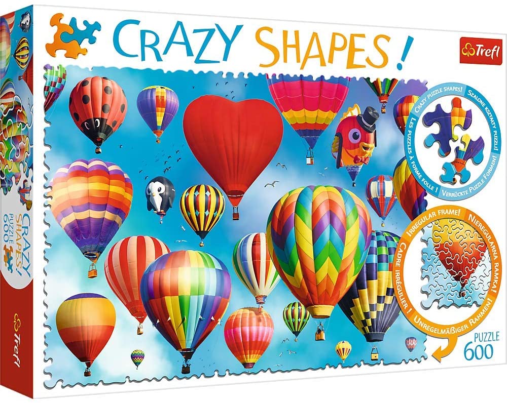 RC Colourful balloons - Crazy Shapes 600p. Trefl