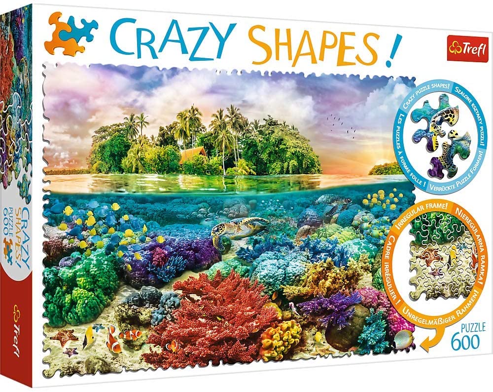 RC Tropical island - Crazy Shapes 600p. Trefl