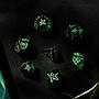 Q Workshop Call of Cthulhu Black/Glow in the Dark Dice Set