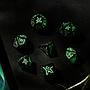 Q Workshop Call of Cthulhu Black/Glow in the Dark Dice Set