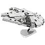 Millennium Falcon Star Wars Metal 3D Fascinations