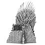 Iron Throne Game of Thrones Iconx, Metal 3D Fascinations