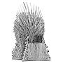 Iron Throne Game of Thrones Iconx, Metal 3D Fascinations