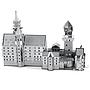 Neuschwanstein Castle, Metal 3D Fascinations