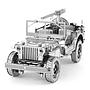 Willys MB Jeep Iconx Metal 3D Fascinations