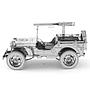 Willys MB Jeep Iconx Metal 3D Fascinations