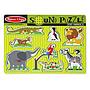 RC Zoo Animals sound puzzle, Melissa & Doug