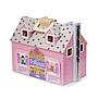 Fold & Go Dollhouse - Casa de muñecas plegable, Melissa & Doug