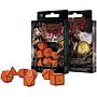 Q Workshop Dragon Slayer Red/Orange Dice Set